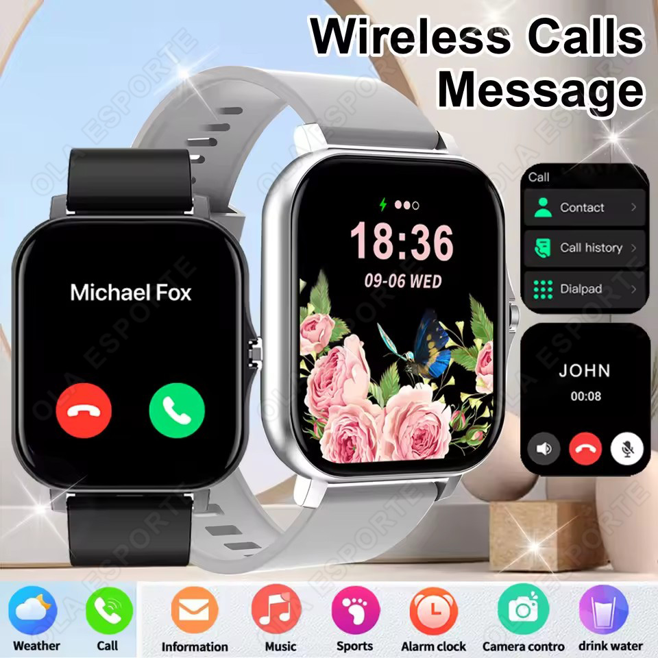 Smartwatch Instagram - 1.83'' Waterproof Smart Watch with Message