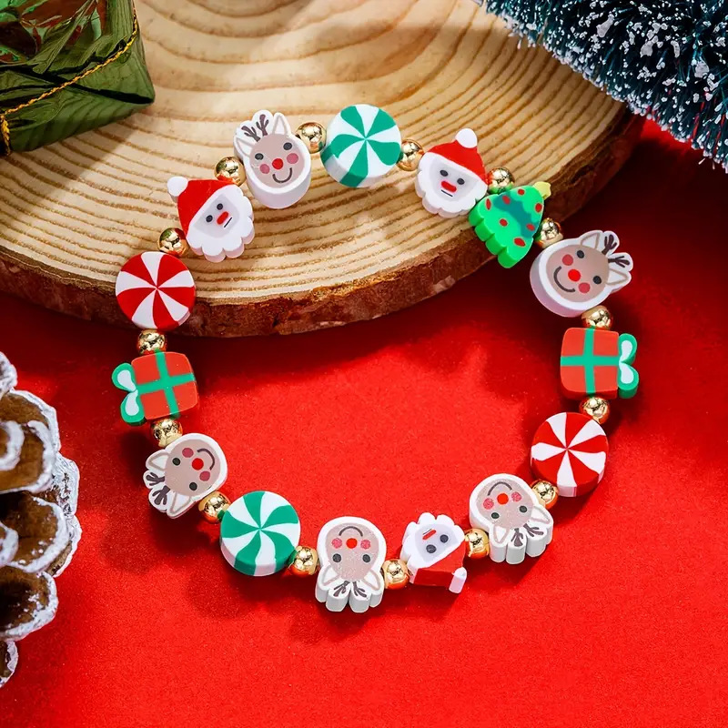 Europe and America Christmas S - Ceramic Link Bracelet 评论和价格