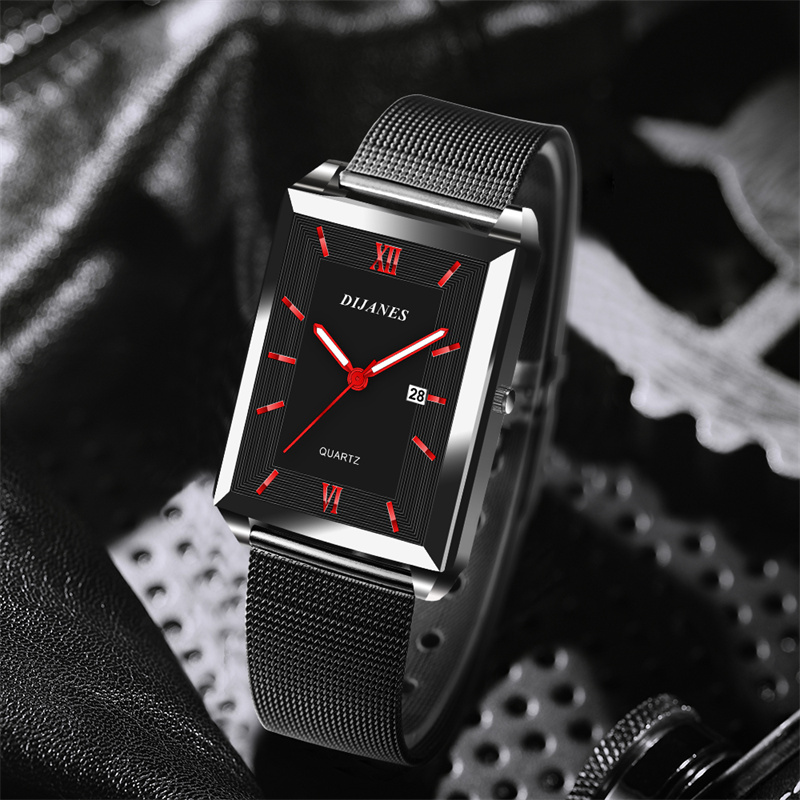 Men's Calendar Date Sport & Le - Stainless Mesh Band 评论和价格