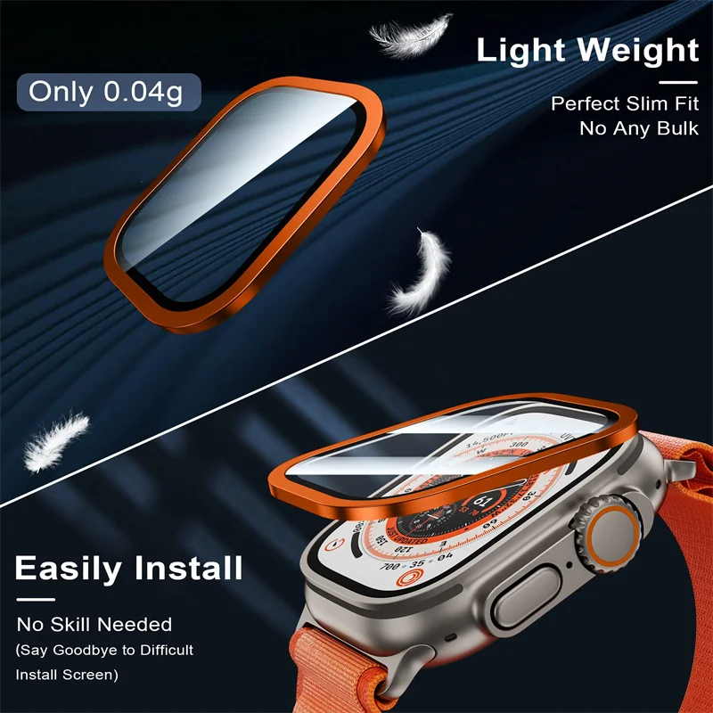 Tempered Glass for Apple Watch - Smartwatch Case 评论和价格
