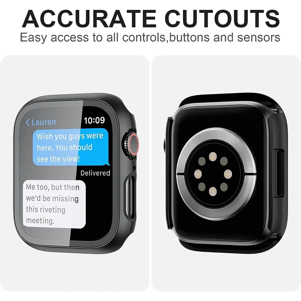 Tempered Glass Screen Protecto - Smartwatch Case 评论和价格