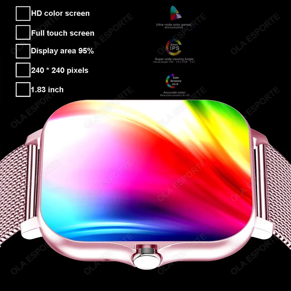 1.83'' Waterproof Smart Watch  - Smartwatch Instagram 评论和价格