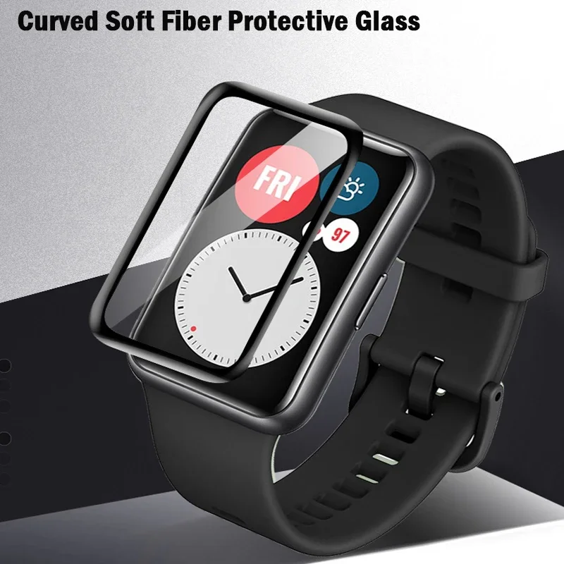 Soft Glass For Huawei Watch Fi - Smartwatch Watch Accessories 评论和价格
