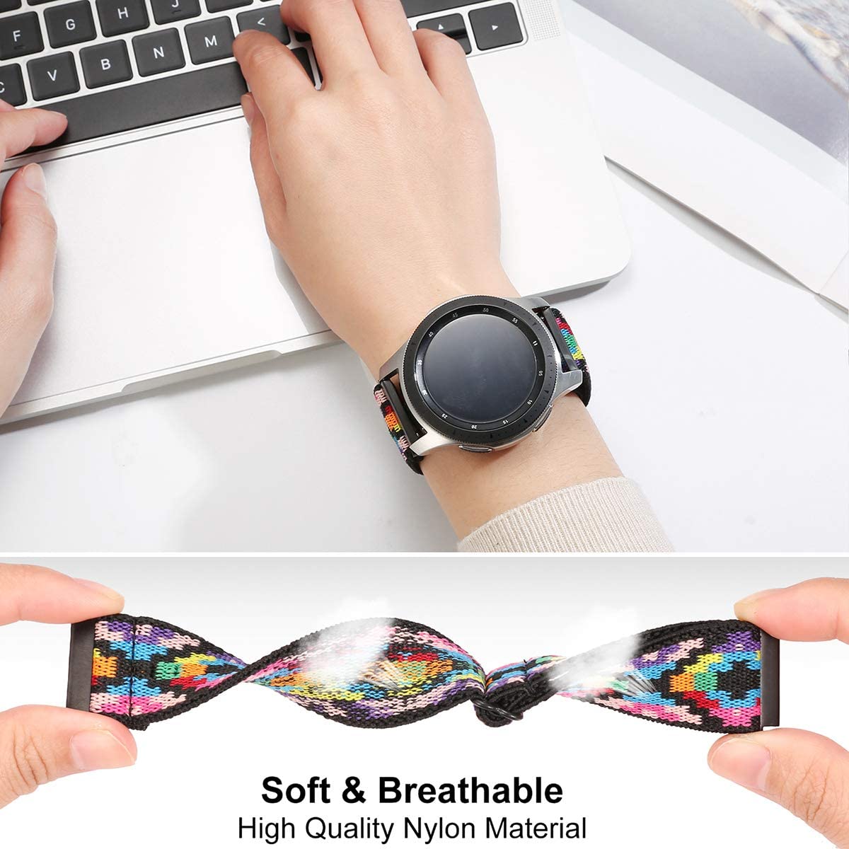 22mm Adjustable Strap For OneP - Smartwatch X2 评论和价格