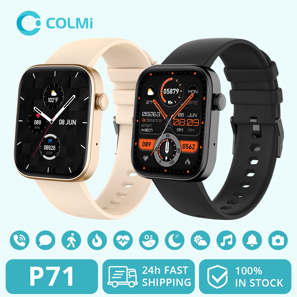 COLMI P71 Voice Calling Smartw - Smartwatch Instagram 评论和价格