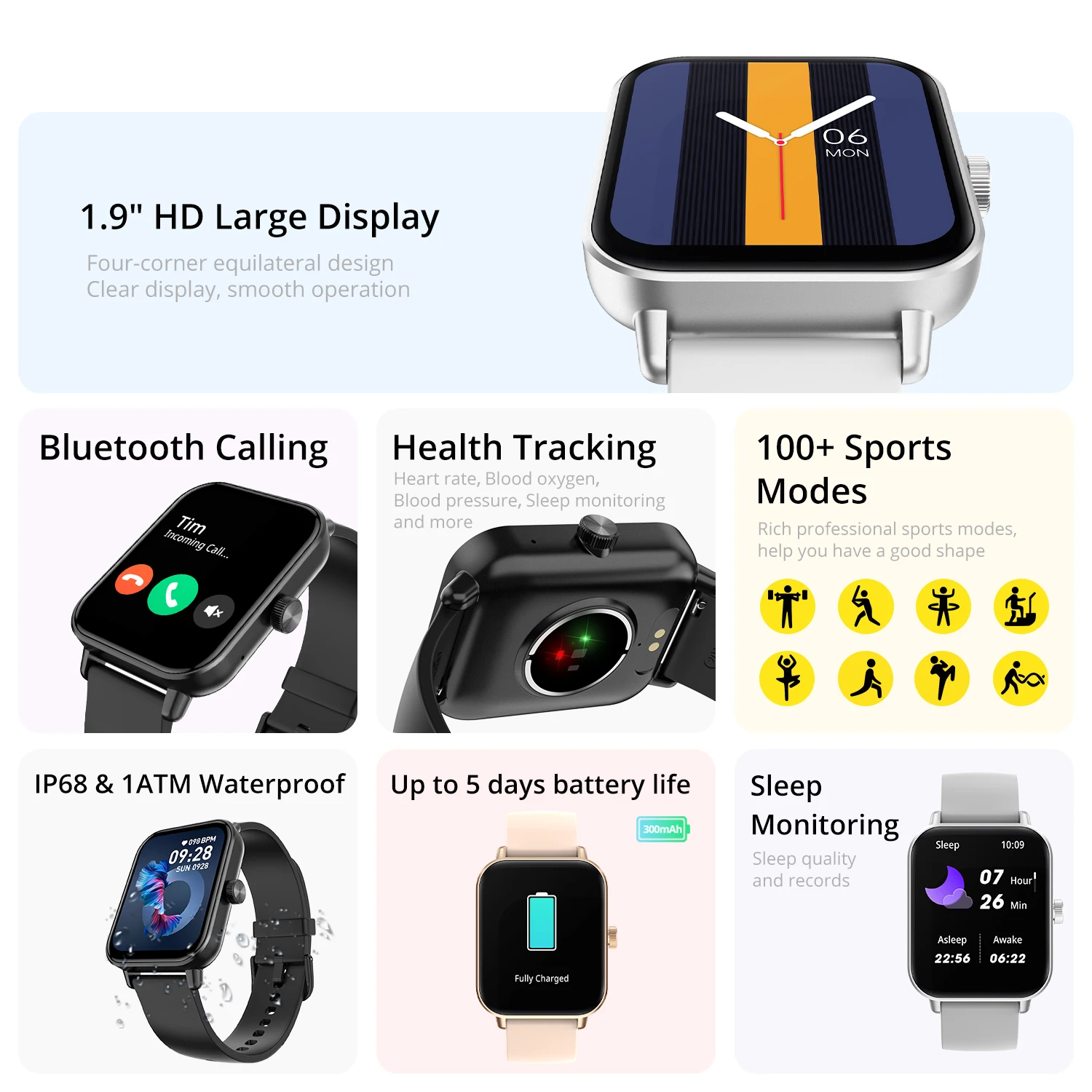 COLMI P81 Voice Calling Smart  - Smartwatch Instagram 评论和价格