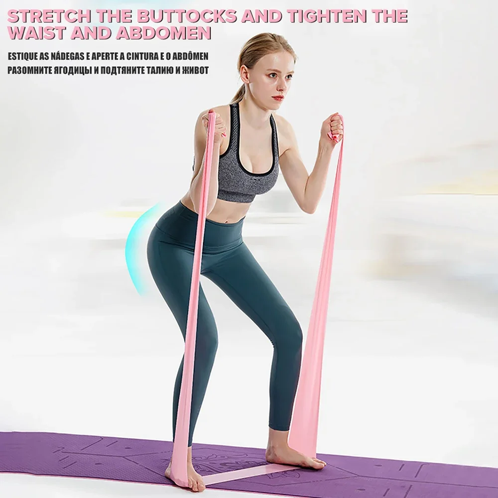Length 200cm Yoga Pilates Stre - Milanaise Mesh Band 评论和价格