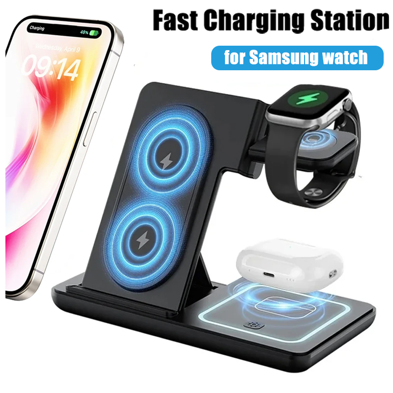 3 in 1 Foldable Wireless Charg - Smartwatch Ac 评论和价格