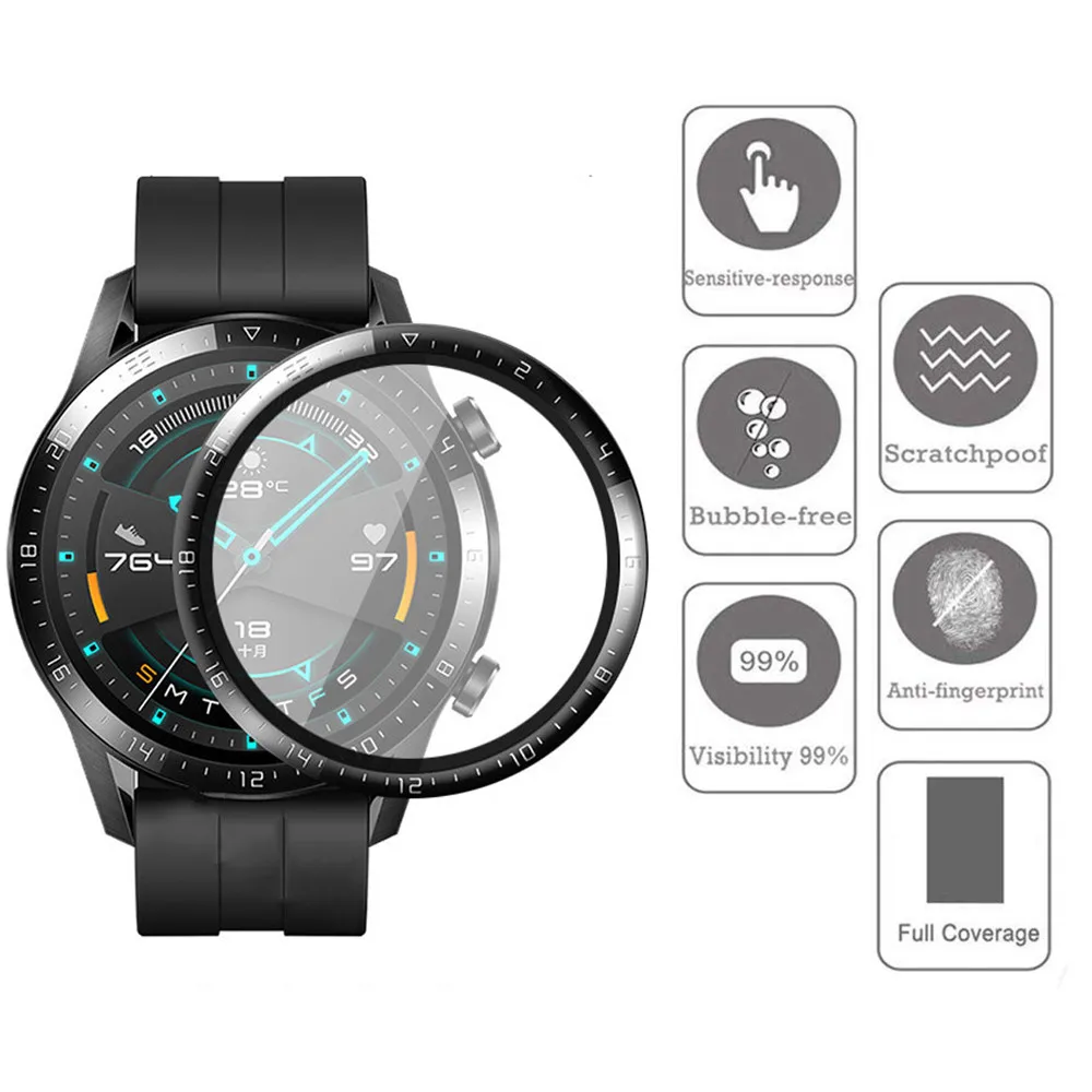 1-3pcs HD Clear Screen Protect - Garmin Smartwatch Accessories 评论和价格