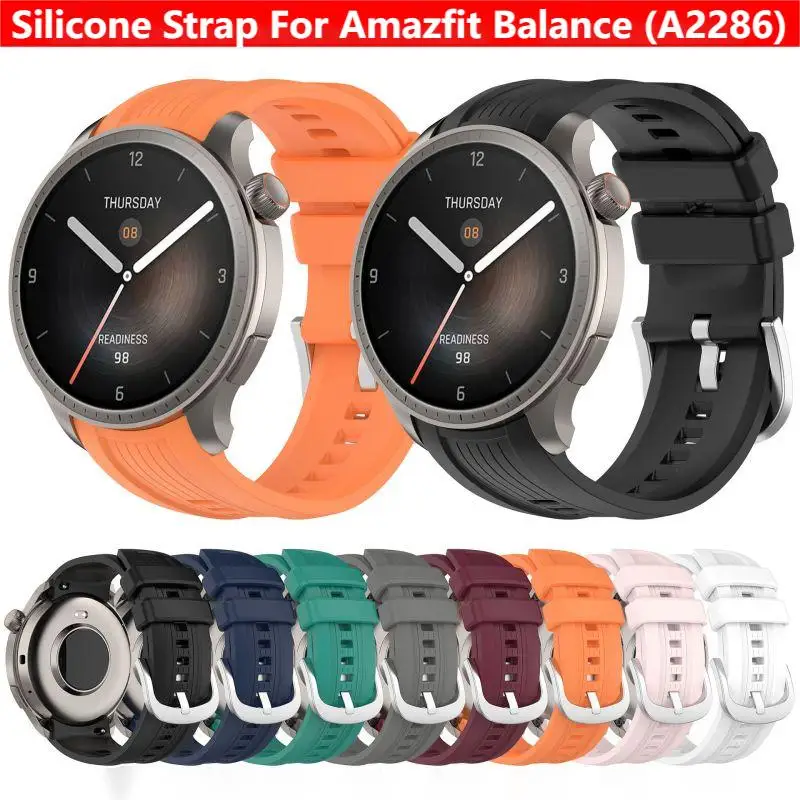 Silicone Strap for Amazfit Bal - Sport Loop Strap 评论和价格