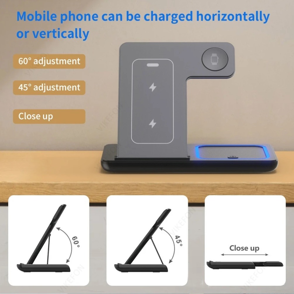 Foldable 3 in 1 Wireless Charg - Smartwatch Ac 评论和价格