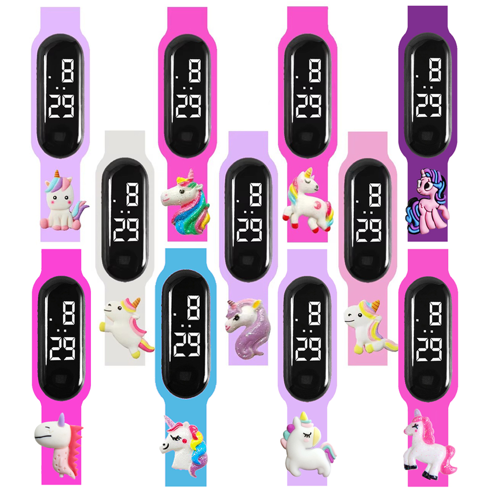 Waterproof Children Unicorn Wa - Sport Loop Strap 评论和价格