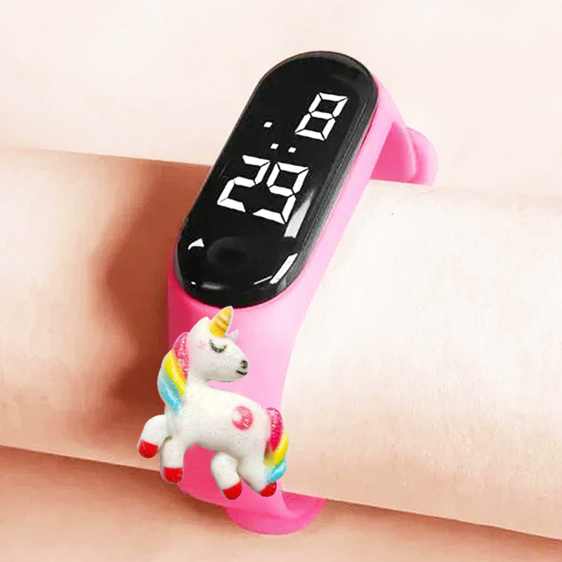 Waterproof Children Unicorn Wa - Sport Loop Strap 评论和价格