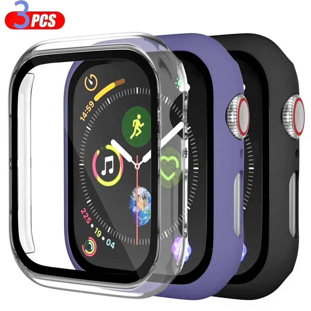 3pack Glass+cover For Apple Wa - Garmin Smartwatch Accessories 评论和价格