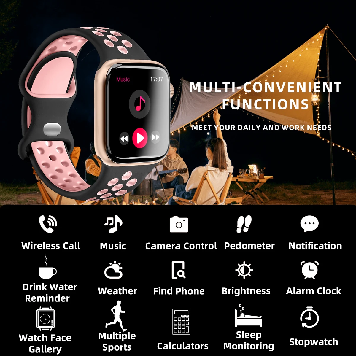 Smart Watch Answer Call Messag - Smartwatch Instagram 评论和价格
