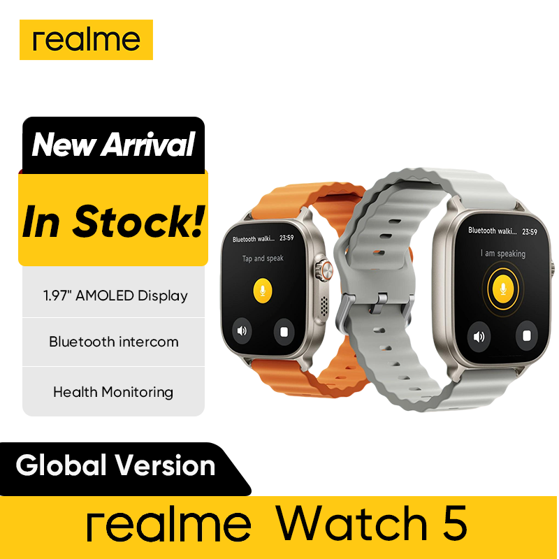 Global Version realme watch 5  - Smartwatch X2 评论和价格