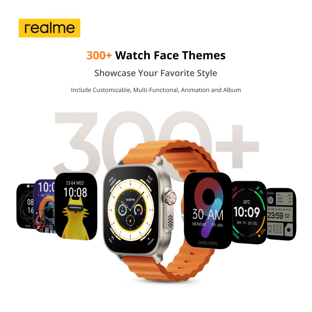Global Version realme watch 5  - Smartwatch X2 评论和价格
