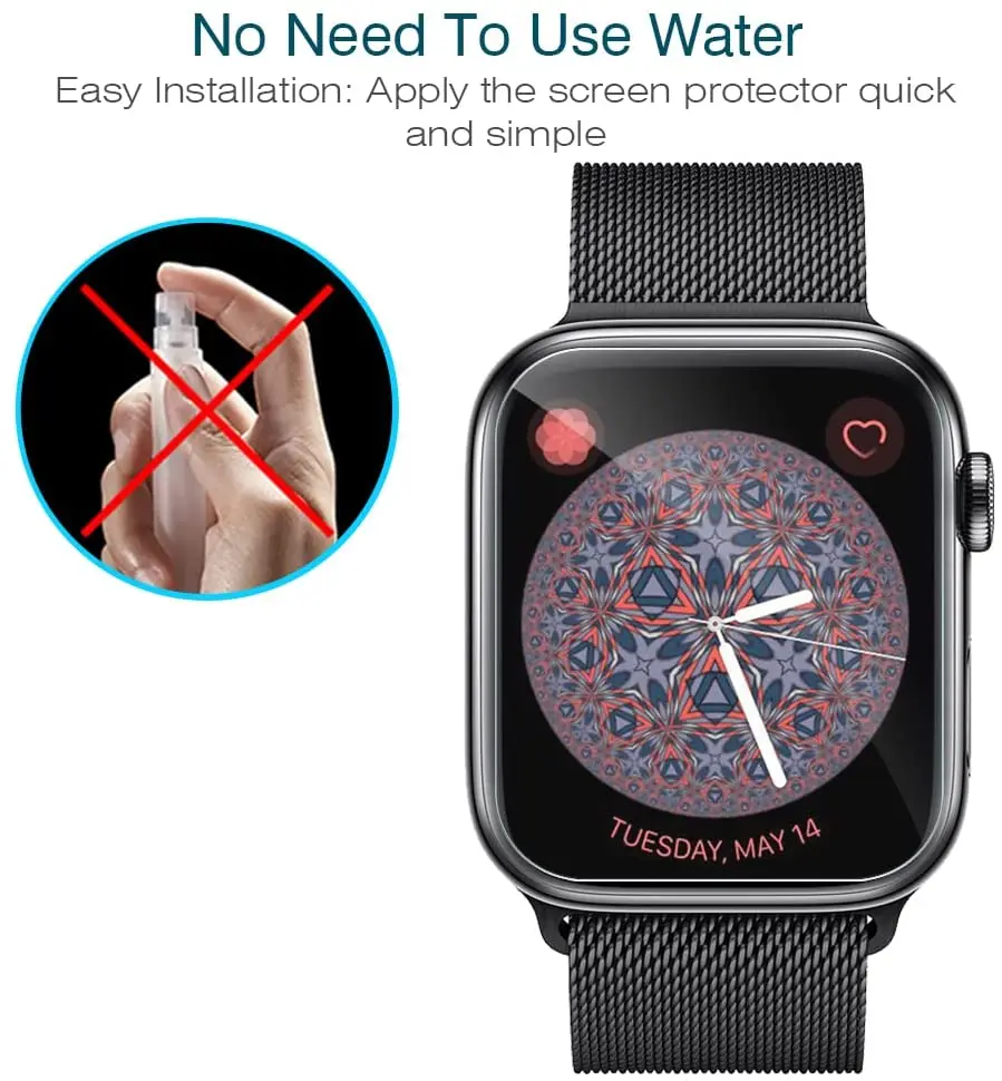 Screen Protector for Apple Wat - Watch Case Bumper 评论和价格