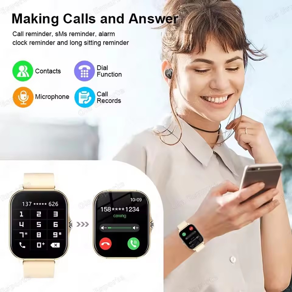 Smart watch with full touch sc - Smartwatch Instagram 评论和价格