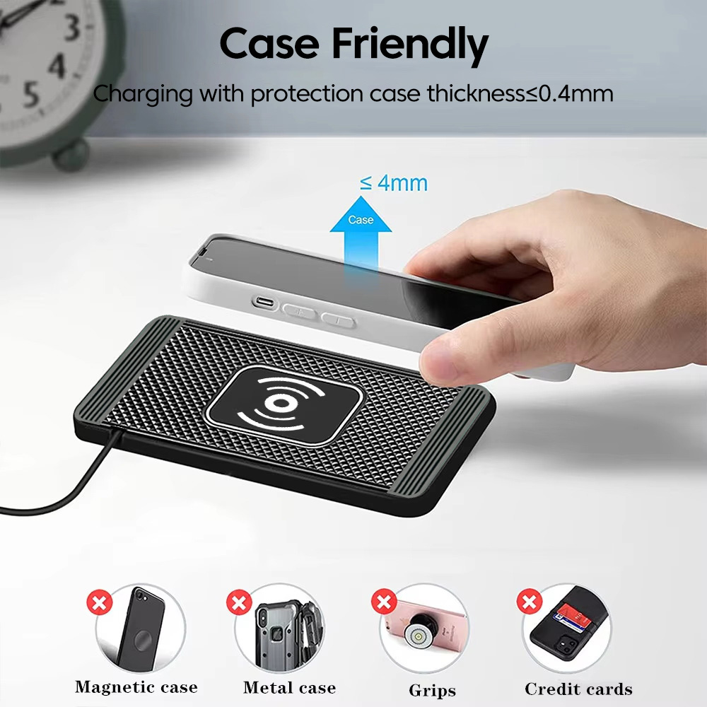 15w Wireless Charger Car Anti- - Smartwatch Ac 评论和价格